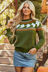 Kaylee Halloween Ghost Pattern Sweater